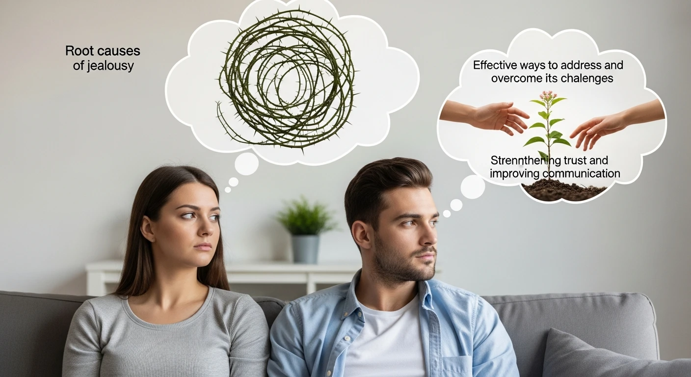 Jealousy in a relationship: the story behind and after.