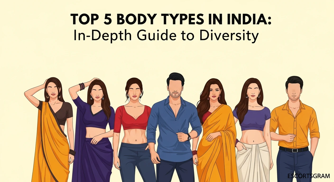 Top 5 Body Types to Discover in India—A Celebration of Diversity with Gorgeous Escort Girls and Dashing Boys