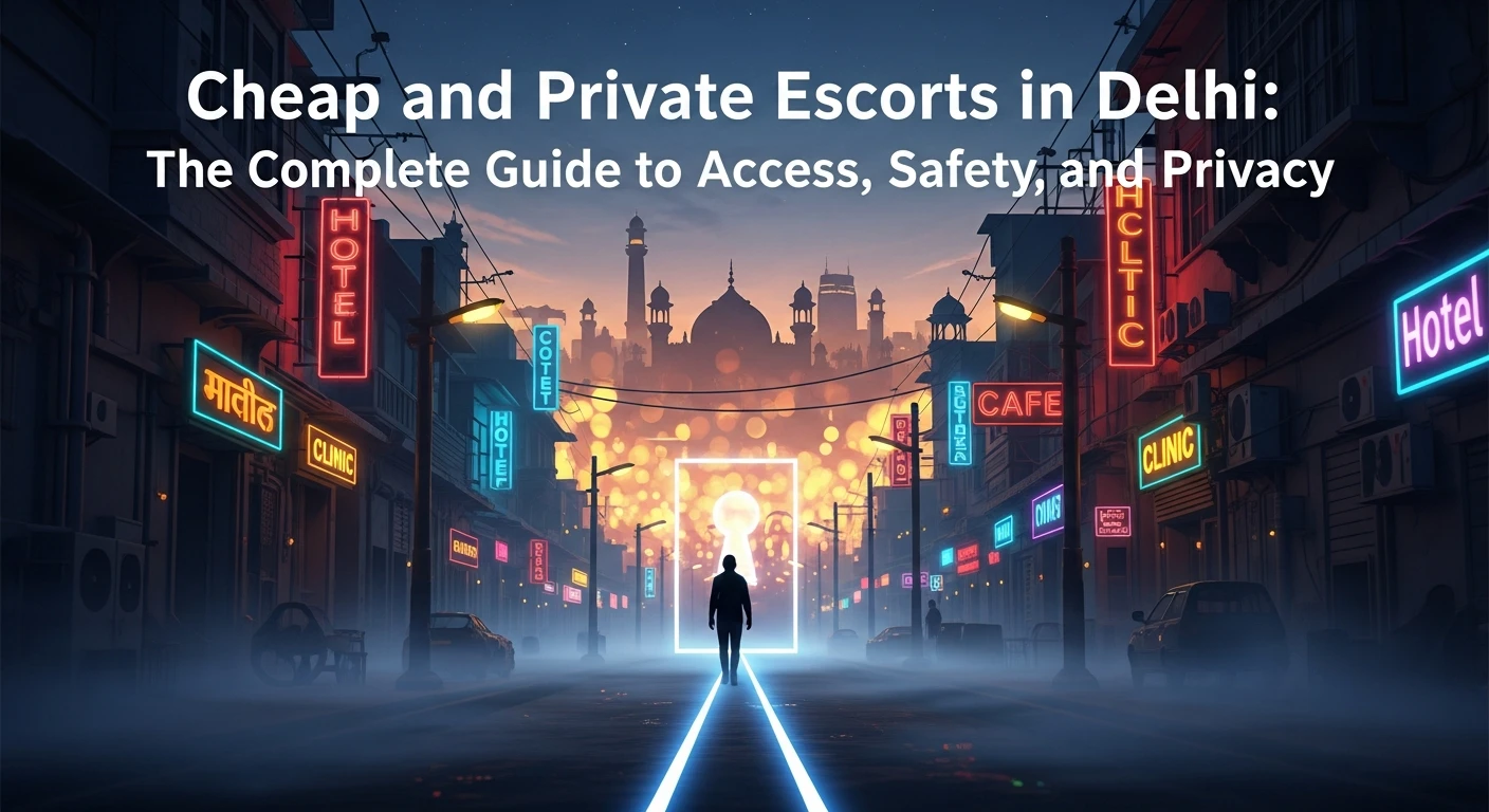 Cheap and Private Escorts in Delhi: The Complete Guide to Access, Safety, and Privacy