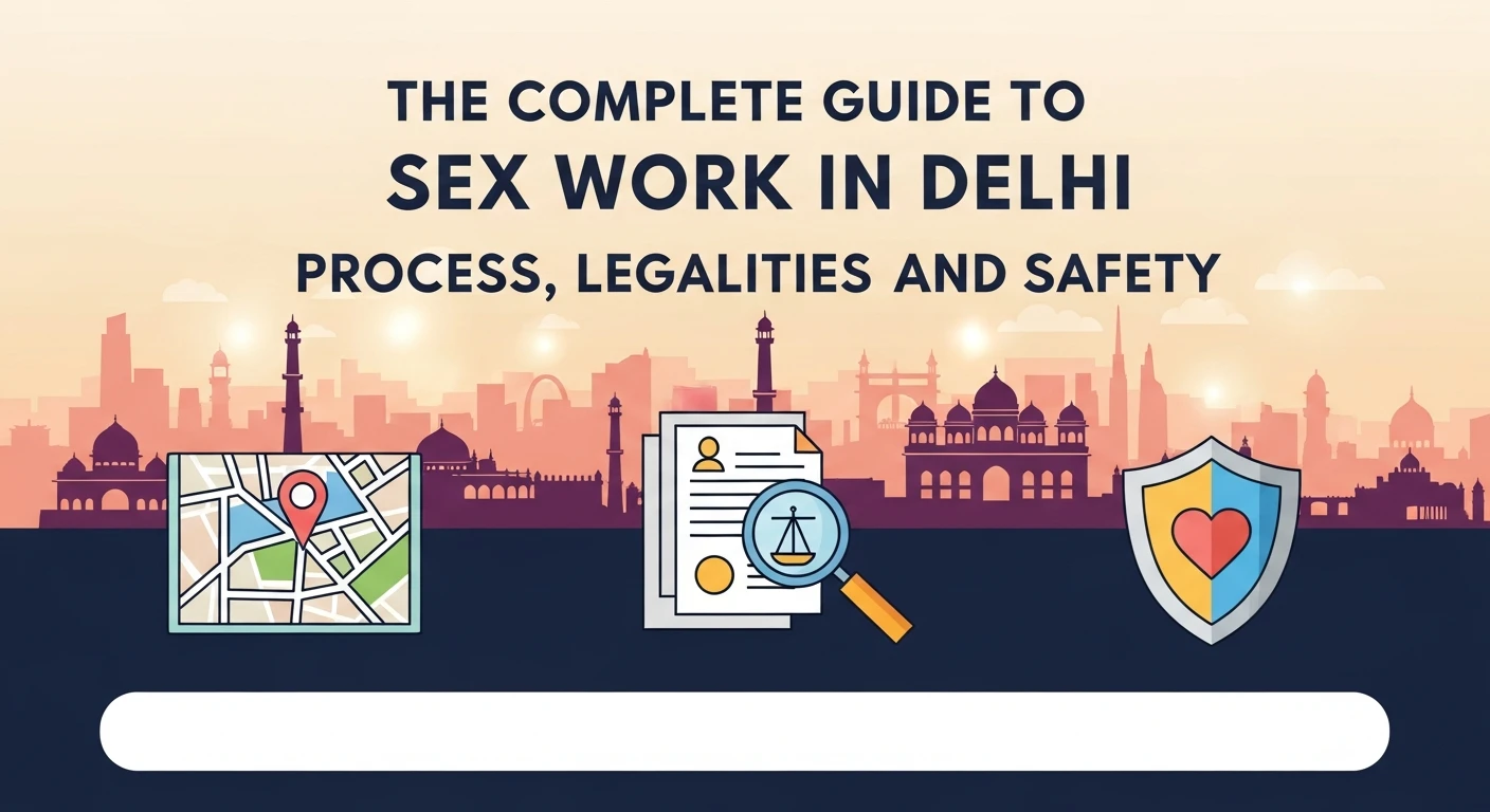The Complete Guide to Sex Work in Delhi: Process, Legalities, and Safety